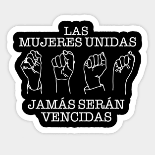 LAS MUJERES UNIDAS (Ghost Version) Sticker